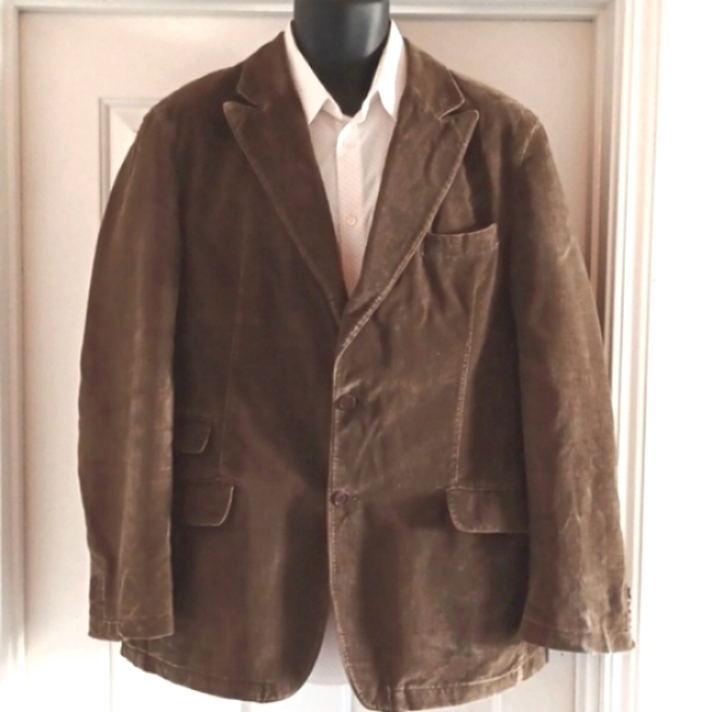 STONES Brown Corduroy Fitted Blazer, 42L - UK Style 🇬🇧 - Picture 13 of 13